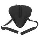 Tyenaza Bicycle Seat Cushion, Bicycle Seat Cover with Strap Thickened Slip Resistant Shock Absorption Bike Seat Cushion for Mountain Bike