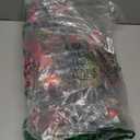 Christmas Table Centerpieces Decorations, 21 Inch Candelabrum with 3 Glass Candle Holders Designed Artificial Poinsettia, Red Berries and Snowy Pine Cones for Dining Room Table, Fireplace Mantel