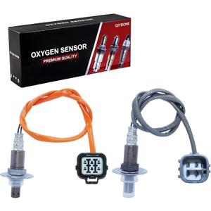 Oxygen O2 Sensor Upstream and Downstream 234-9123 234-4445 for Subaru Forester Impreza Legacy Outback 2006 2007 2008 2009 2010 2011 2012 Saab 9-2X 2.5L H4 Replace 22641-AA36A 22690-AA810 2PCS