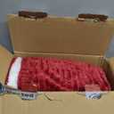 Homemate Heated Blanket Electric Throw - 50"x60" Heating Blanket Throw 1/2/4/6/8 Hours Auto-Off 10 Heat Levels Over-Heat Protection Soft Flannel Sherpa ETL Certification (Red (Striped))