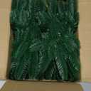 BCUEIDO 100 Pcs Artificial Pine Branches Realistic Christmas Greenery Stems Evergreen Pine Branches for Decorating Pine Needles Christmas Indoor Home Decor