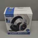 Ozeino 2.4GHz Wireless Gaming Headset for PC, Ps5, Ps4 - Lossless Audio USB & Type-C Ultra Stable Gaming Headphones with Flip Microphone, 40-Hr Battery Gamer Headset for Switch, Laptop, Mobile, Mac (Black and White)