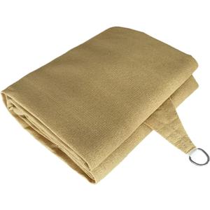 Shade Cloth Shade Canopy Rectangle Sun Protection with Grommets for Pergola Patio Backyard Conservatory Garden, Beige,19Sizes (Color : Beige, Size : 3x4m)