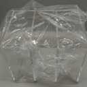 SANRUI Acrylic Magazine Holder Desk Organizer Workspace SortersClear Bookend File Sorter Holder Folder Rack, Office Accessories Organization Storage with 3 Vertical Compartments