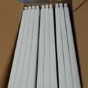 Clear Acrylic Dog Playpen Indoor, Puppy Cat Small Pet Play Pen, Pet Cat Playpen for Rabbits, Dog Fence Crate Kennel Whelping Cage (White, 10 Panel)