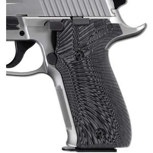 Cool Hand G10 Grips Compatible with Sig Sauer P226, Sunburst Texture (Gun Metal)