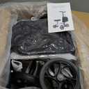 Knee ScooterKnee Scooter for Adults for Foot SurgerySteerable Knee Walker for Foot Injuries Compact Crutch Alternative with Dual Braking System (Blue)