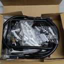 Wallmaster Garage Hooks Organizer Kit,12 Pack Adjustable Heavy Duty Shelving Hook,Wall Mount Utility Steel Garage Organization (Black)