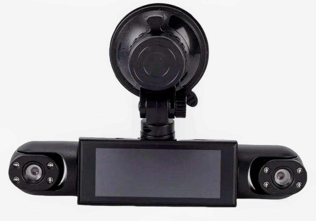 4 Channel Dash Cam, 1080P HD Front Rear Left Right Car Camera with WiFi App Control, G Sensor, 24H Parking Monitor, Loop Recording, 170 Degree Wide Angle