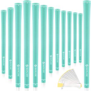 SAPLIZE Women's Exclusive Golf Grips, 13 Pack Soft Rubber Golf Club Grips with Optimized Taper Design, Comfortable & Shock-Absorbing, CC02 Series