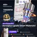 2026 Upgrade Makeup Brush Cleaner MachineNO.1-12X Cleaning PowerElectric Makeup Brush CleanerInternational Certification - 10000RPM Turbo MotorSuitable for All Brush BrushesWhite