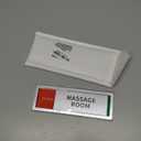 Massage Room Door Sign,Do Not Disturb- Spa Room In Use/Slider Sign for Wellness & Health Centers Business Vacant Occupied Privacy Spa Decor