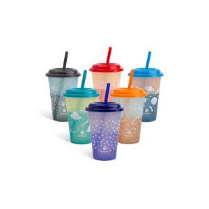 6-PIECE KID'S SPACE COLOR-CHANGING CUP SET