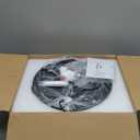 LMQNINE 3 Light Black Pendant Lighting Modern Pendant Light, Mini Crystal Chandeliers,Adjustable Pendant Light Fixture for Kitchen Island Dinning Room Bedroom (Black 3-Light)