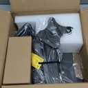 MOUNTUP Laptop Stand for Desk, Adjustable Aluminum Laptops Arm Mount for 14-17 Inch Notebook & 32" Monitor, Laptops Arm for Desk Support for 2.2-19.8lbs, 2-in-1 Laptop Desk Mount with Clamp/Grommet