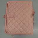 BellaHold Adjustable Bible Cover with 75 Bible Tabs  Bible Cover Case for Women，Waterproof, Washable Quilted Bible Case，Reusable Christian Gifts for Women (Pink, L)