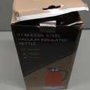 102 Oz Coffee Carafes for Keeping Hot, Stainless Steel Thermal Carafe, Double Wall Insulated Tea Pot, Fully Sealed Beverage Dispenser Keep Hot 12 Hours, Vacuum Thermal Pot for Coffee, Tea (Silver)