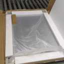 Amorho 22x30 Inch Bathroom Mirror Silver, Thick Metal Framed Wall Mirrors for Over Sink, Brushed Nickel Mirror Perfect for Bedroom, Living Room, Entryway, Rectangle (Horizontal/Vertical)