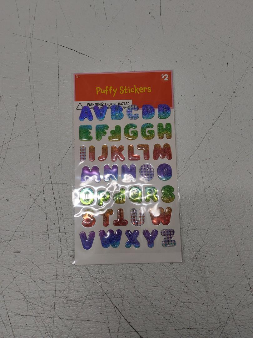 Puffy Stickers 10 Pcs