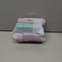 Dog poop bag holder-2 in 1 Dog Waste Bag holder Comes with pet snack box for Leash Lightweight Pet Waste Bag Dispenser，Equipped with nylon rope and buckle (Excluding dog waste bag)(Green+Purple) ﻿Pack Of 3