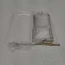 3-Tier Melamine Serving Tray Set, 14"x7" Platters for Serving Food, White Reusable Trays with Golden Metal Display Stand for Cupcakes, Sevring Food, Dessert, Fruit, Cookie, 24K Gold-Plated