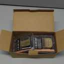 7 Pack Detachable Pet Dog Grooming Clipper Ceramic Blades Set,Compatible with Andis,Oster A5,Wahl KM10 Series Clippers,Gold (10+30+40+7FC+5FC+4FC+3FC)