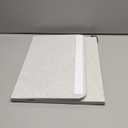 Large Bulletin Board, 35 X 17 Inches Felt Cork Board with 40 Pushpins, Foldable Felt Notice Pin Board Photo Display Board with Self-Adhesive Tape for Office Home School (Oatmeal, 35x17 inch)