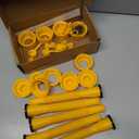 Gas Can Spout Replacement - Flexible Nozzle Kit Including Screw Collar, Spout Sealing Cap, Extra Rubber Gasket, Replacement Vent Caps for Most 1/2/5/10 Gal Oil Cans