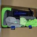 XINDELL Windshield Cleaner Tool  Car Interior Window Cleaning Kit with Extendable Handle & 4 Microfiber Pads, Auto Wiper Inside Windshield Brush for Car & Home Windows (19in)