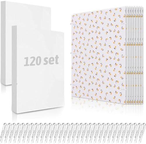 7.5 x 10.6 Inch Fabric Organizer Boards,Thickened Fabric Backing Boards Comic Book Boards and Clear U Shape Plastic Alligator Clips Fabric Board forFolding and Storing Cloth Straight