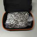 Grommet Tool Kit 1/2 1/4 3/8 Multi-Size Hole Punch, 608 Pcs Heavy Duty Grommets Tool Kit, Eyelets and Grommets for Tarps, Fabric Rings, Leather, Tents, Vinyl, Canvas and so on