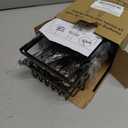 SWTYMIKI Over the Door Shower Caddy Hanging with Double Soap Holder, Hanging Shower Organizer with 16 Hooks, No Drilling Shower Shelves Over Door, Bathroom Rack and Storage, Black