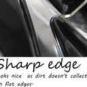 Tailgate Insert Letters Compatible with 2019 2020 2021 2022 2023 2024 3D Abs Plastic Emblems Badges with Strong Adhesive Chrome Silver