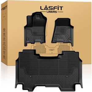 LASFIT Floor Mats for RAM 1500 Crew Cab 2025 2026 2027 Bucket Seats