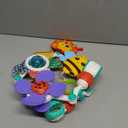 Baby Activity Arch Toy Bar for Stroller, Bassinets and Car Seat, Adjustable Crib Toys Hanging Attachment, Sensory Development Toys with Rattles (Colorful)