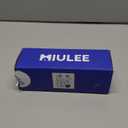 MIULEE Pack of 2 Decorative Linen Burlap Coastal Pillow Covers Farmhouse Accent Pillowcases for Sofa Car Couch Bedroom Living Room Decor 18x18 Inch Blue