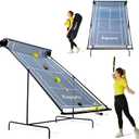 Ksports Tennis Rebounder Net Multi Racket Sports Trainer for Tennis, Pickleball, Padel, Squash & Racquetball Quick Assembly, Portable with Carry Bag, Large