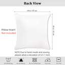 St Patricks Day Pillow Covers 18x18 inch Set of 4 Green Shamrock Decorative Irish Throw Pillows Cushion Cases for Sofa Couch Bedroom Holiday Home Decoration (Lucky and Blessed)