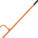 VEVOR 59'' Felled Cant Hook Logging Tool, Adjustable Heavy Duty Steel Log Roller, Log Lifter Timber Jack with Rubber Grip, Forestry Logging Tools for Lifting and Handling Logs up to 32" Dia