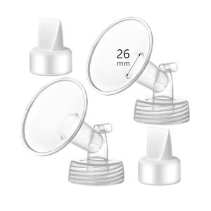 Momstouch 26mm Flange Compatible with Spectra S1 S2 9 Plus Synergy Gold Breastpump Replacement to Spectra Pump Parts and Flange; Not Original; Replaces Shield