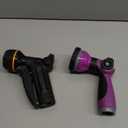 Heavy Duty Rear Control Garden Hose Nozzle 2 Pack