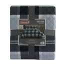 Casey Plaid 1 Quilted King Sham 20x36in