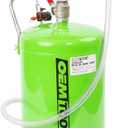 OEMTOOLS 87042 18 Gallon Portable Oil Lift Drain, Waste Oil Drain with Steel Waste Oil Container, Oil Changing, Oil Dolly for Motor Oil Drain, Funnel Drain