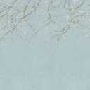 WallPops Scott Living Hanami Blue Self Adhesive Mural, SLM6464