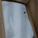 Three Geese Pack of 2 White Goose Feather Pillows King Size- Soft 600 Thread Count 100% Cotton, Medium Firm,Soft Support,White Solid