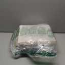 OrganiHaus 11x11 Cube Storage Bins 4 Pack, Foldable Cube Storage Organizer w/ Rope Handles, Collapsible Fabric Bins for Toys, Clothes & Closet Organization, Fabric Square Baskets - Beige/White