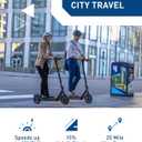 Hiboy KS4 Pro Electric Scooter, 500W Motor (750W Peak), 10" Honeycomb Tires, Up to 25 Miles Range, 19 MPH Foldable Electric Scooter for Adults with Hiboy App, 45.3 Inches X 48.2 Inches