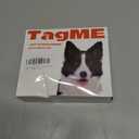 TagME No Pull Dog Harness with 2 Leash Clips,Lightweight & Visible for All-Day Walking,No Choke Pet Vest Includes AirTag Holder for Small Dogs,Melon Red