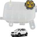 Engine Radiator Coolant Overflow Reservoir Tank With Cap Compatible With 2013-2021 Buick Encore Chevrolet Trax L4 1.4L 1.8L Replaces 95269001 95201979