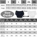 Leakproof Cloth Diaper Covers for Adult, Incontinence Protective Briefs Underwear, Reusable Plastic Pants Special Needs 2Pcs (White Black, S)